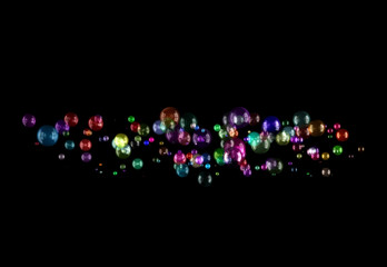 カラフルな球体