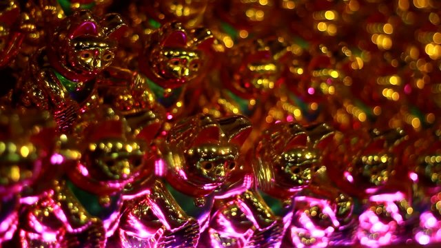 Beckoning Cat - Lots of - illuminated - Gl&uuml;cksbringer