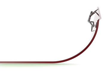 真っすぐ進むイメージ