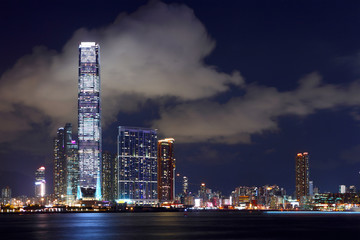 Fototapeta na wymiar Kowloon side in hong Kong