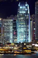 Fototapeta na wymiar Corporate building in Hong Kong