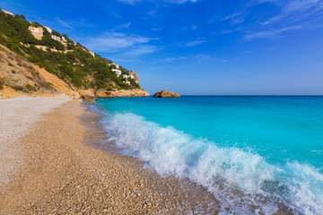 Javea Playa Ambolo beach Xabia in Alicante