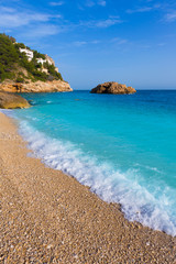 Javea Playa Ambolo beach Xabia in Alicante