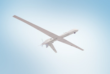 An unmanned reconnaissance drone