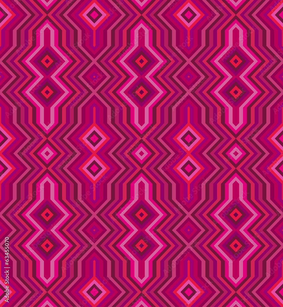 Aufkleber color abstract retro zigzag vector background