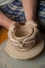 hands of a potter