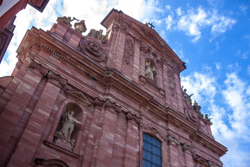 Fototapeta premium Jesuiten church in Heidelberg