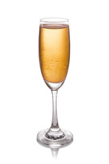 wine glass isolated on white background