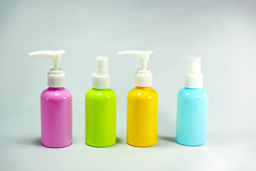 plastic spray bottle