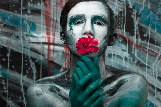 expression of man