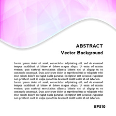 Frame for text with pink Abstract Background