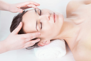 Obraz na płótnie Canvas Head massage
