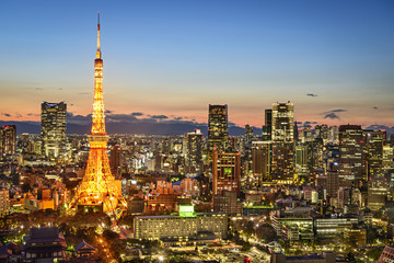 Fototapeta premium Tokyo Japan City Skyline