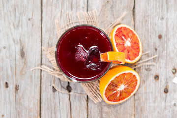 Homemade Blood Orange Juice