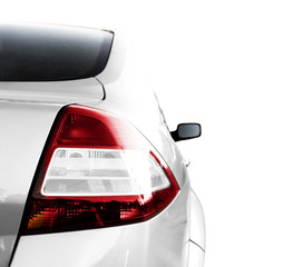 Sport Car on white