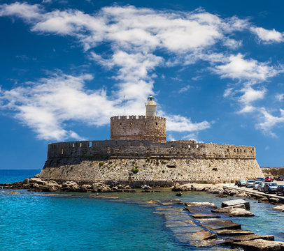Fort Saint Nicolas Rhodes, Greece