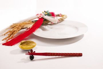 日本のお正月・正月イメージ・しめ縄