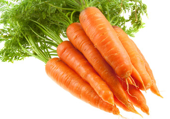 carottes avec fanes