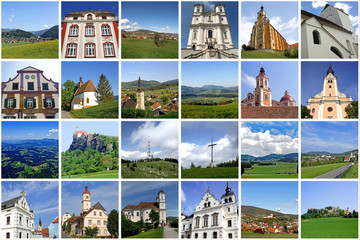 Obraz premium OSTSTEIERMARK von Fladnitz/Passail bis zur Riegersburg