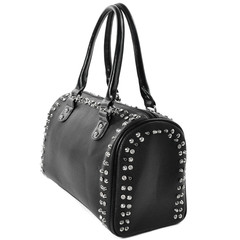 Black Bag punk rock style with silver spikes.