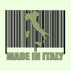 codbare made in italy stamp