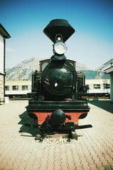 Steam Locomotive In Bar, Montenegro