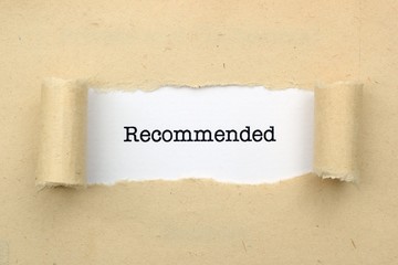 Recommended