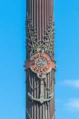 Obraz premium Christopher Columbus monument in Barcelona.