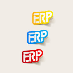 realistic design element: ERP