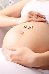 6 miesiąc ciąży - obrazy, fototapety, plakaty
