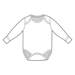 Long Sleeve Infant Bodysuit