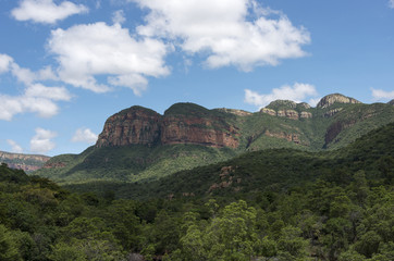 Fototapeta na wymiar drakensberg in south africa near hoedspruit