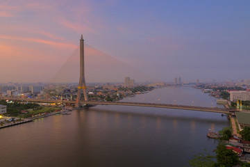 Obraz premium Rama VIII Bridge