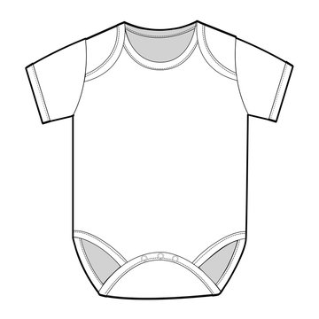 Short Sleeve Infant Bodysuit