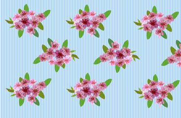 Banner sakura , spring