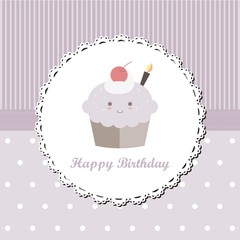 Blueberry Cupcake Birthday