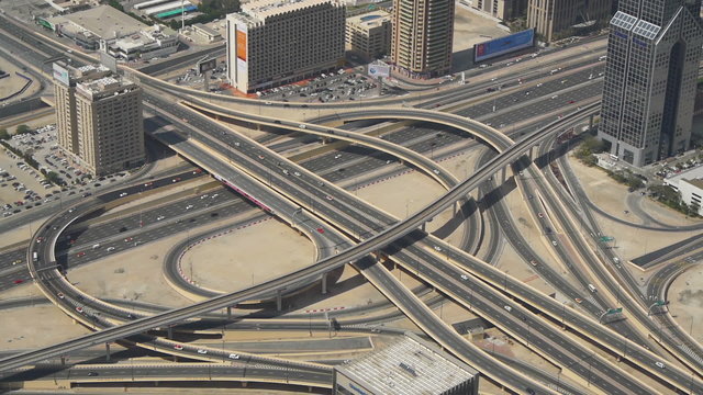 Dubai highway junction