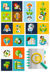 Nature ecology concepts collection