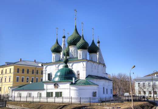 Ярославль церковь спаса на городу фото летом