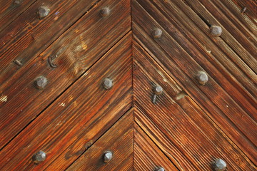 interesting pattern on wood door