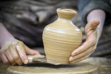 Le travail du potier