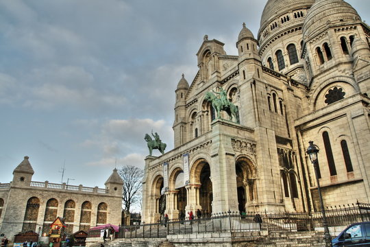 Basilique du sacr&eacute;-coeur,paris