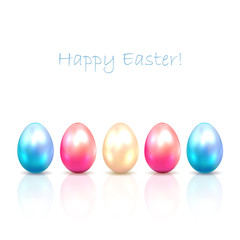 Five Easter eggs