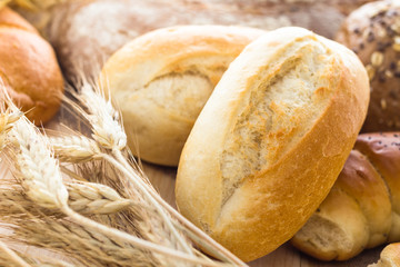 Different bakery products ears cereals