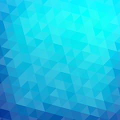 Abstract triangle mosaic gradient background