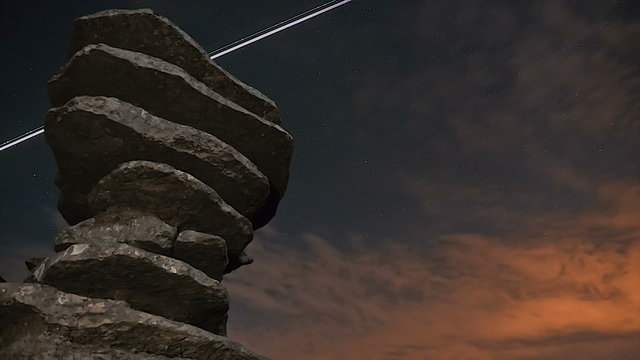 torcal night timelapse in Antequera