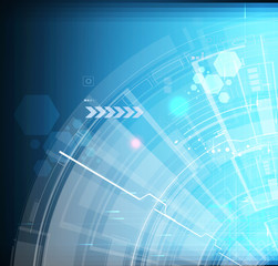 Obraz premium global infinity computer technology concept business background