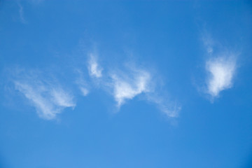 Fototapeta premium beautiful background of clouds against blue sky