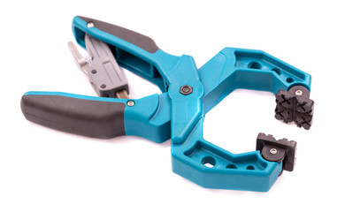 Obraz premium Industrial clamp isolated