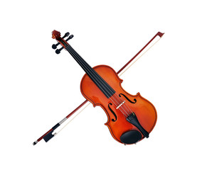 Fototapeta na wymiar violon ze smyczka